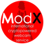 โลโก้สำหรับ MODEL-X-coin