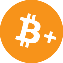 Logotipo de Bitcoin Plus