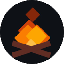 Logotipo de Bonfire